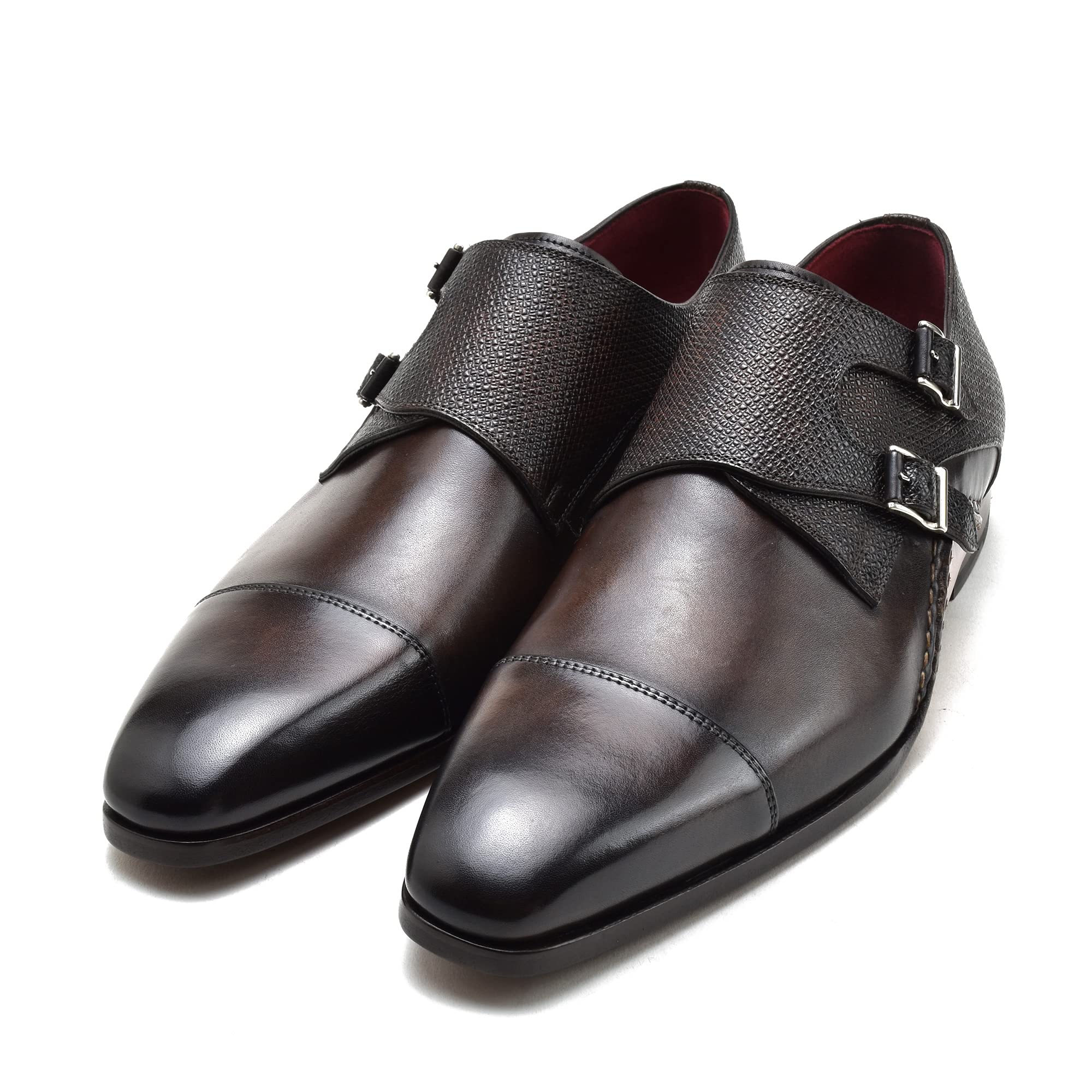 美品　MAGNANNI マグナーニ 18889 ダブルモンク ブラウン 43 楽天市場】【訳あり・セール価格】MAGNANNI マグナーニ